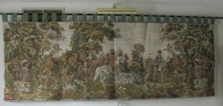 Large 19th Century Antique French Tapestry 1890 