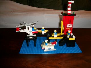 Vintage Coast Guard Station,  575 Lego Set.