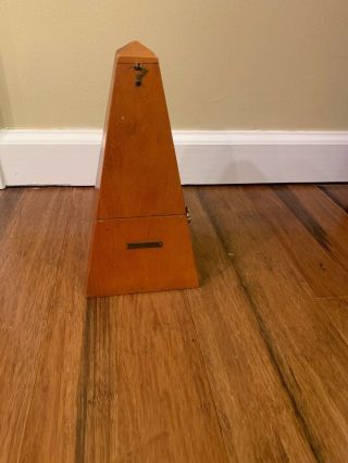 Seth Thomas Metronome - Vintage Wooden 5906 7
