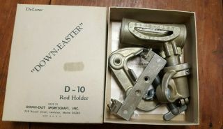 Vintage Deluxe " Down - Easter " D - 10 Single Rod Holder