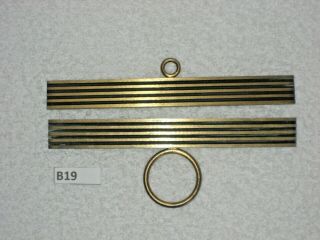 Antique Solid Brass Bell Pull Hardware 6 1/4 " 160mm Klokkestreng Denmark B19