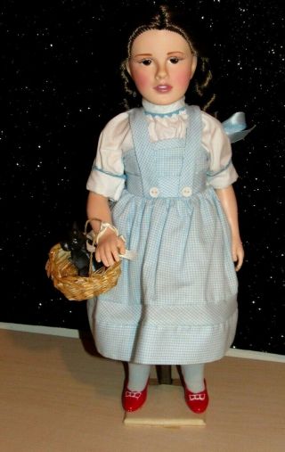 1984 Effanbee Legend Judy Garland As Dorothy Wizard Of Oz W/toto 14 " Doll