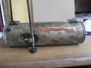 Vintage Coleman Hot Plate Tank For Model 391 Stove