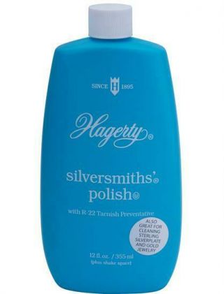 Hagerty Silver Polish,  12 Ounce With R - 22 Tarnish Preventative,