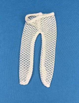 Vintage Tutti Doll Birthday Beauties White Fishnet Stockings
