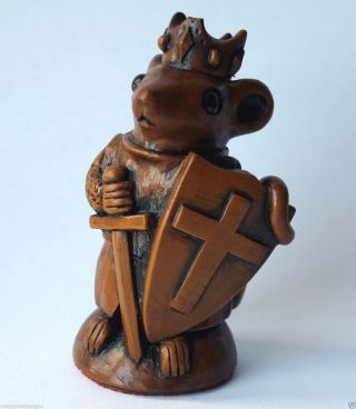 Church Mouse Ornament Richard The Lionheart Unique English Collectable Mice Gift