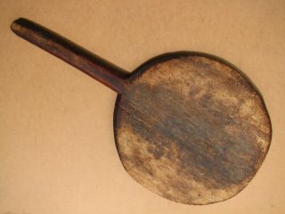 Old Antique Primitive Wooden Wood Bread Board Scoop Shovel Trencher Rustic 19th
