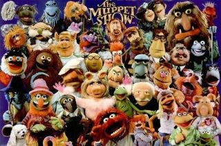 The Muppet Show Poster Full Cast Rare Hot 24x36