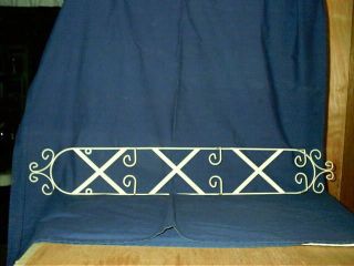 3 Tier Wall Hanging Plate Rack Metal Antique White 31 " Scroll Design