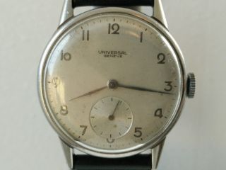 Vintage Universal Geneve Caliber 262 Mechanical Mens Watch 1940 