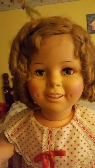 Vintage 1960 Ideal Shirley Temple Playpal Doll St - 35 - 38 - 2 36 " Tall