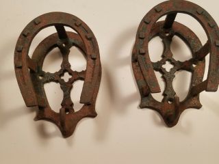 Antique Vintage Horse Tack Hangers,  Made In England