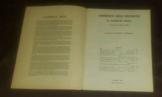 Lawrence Welk Favorites for Hammond Organ music book Jerry Burke vintage 1956 2