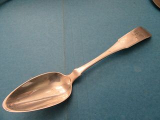C.  Warner Salem Ma Coin Silver Spoon Ca 1805