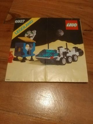 Lego Vintage Legoland Classic Space 6927 - All - Terrain Vehicle Complete (1981) 6