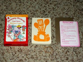 Strawberry Shortcake Kitchen Capers Card Game Never Played 1983 Complete