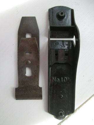 Antique Stanley No.  10 - 1/2 Carriage Woodworking Plane 4