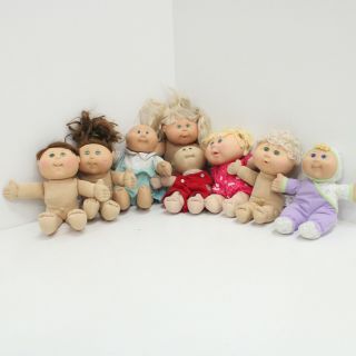 8 Assorted Buk Mixed Cabbage Patch Kids Dolls Collectable Jakks 927