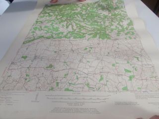 Mammoth Cave Kentucky - Topographic Map U.  S.  Geological Survey 1966