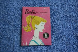Vintage Barbie Doll Clothing Outfit Booklet,  Mattel,  Open Road,