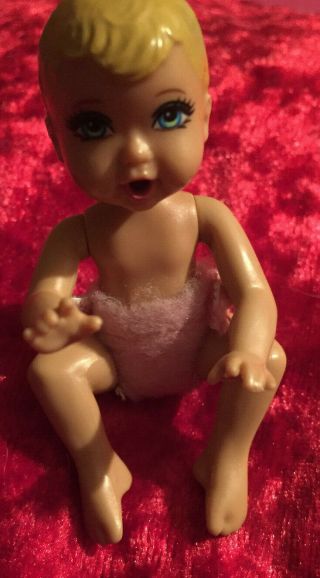 Vintage Mattel Barbie I Can Be Babysitter Baby Doll - Wet N Drinks Krissy