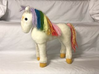 Rainbow Brite Bright Starlite Horse Plush Hallmark Mattel Vintage 1983 12”