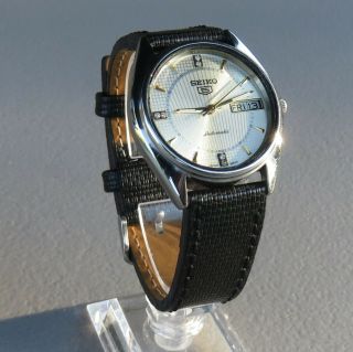 1970s Classic Seiko 5 Automatic Watch 6309 Day/date 17jewels,  Runs Good.