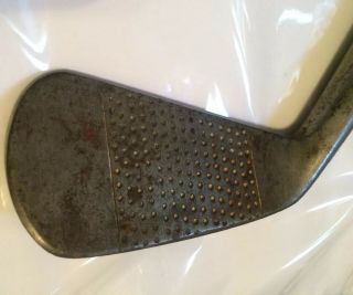 Authentic Antique T.  Stewart St.  Andrews Hickory Wood Shaft Golf Club Mid - Iron 2