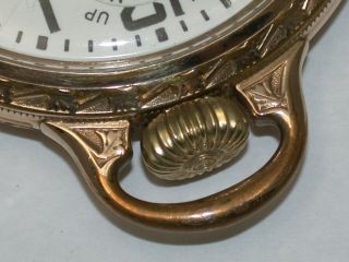 Elgin 16 Size YGF B.  W.  Raymond 21 Jewel UP/DOWN INDICATOR Pocket Watch.  43C 3