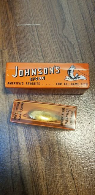 2 Vintage Fishing Lures Johnson 
