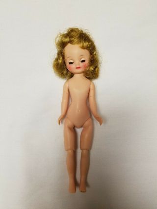 Vintage Betsy Mccall 8 " Articulating Hard Plastic Doll Form