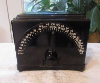 Vintage Franz Electric Metronome 1938 Art Deco Bakelite Electronome