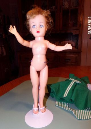 Vintage 1950’s Little Miss Revlon 10 1/2” Doll By Ideal TLC 3