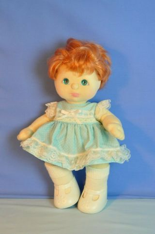 Vintage Marked Mattel My Child Girl Doll Red Hair 14 " Vgc