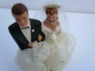 Vintage Coast Novelty Bride Groom Wedding Cake Topper Figurine 3