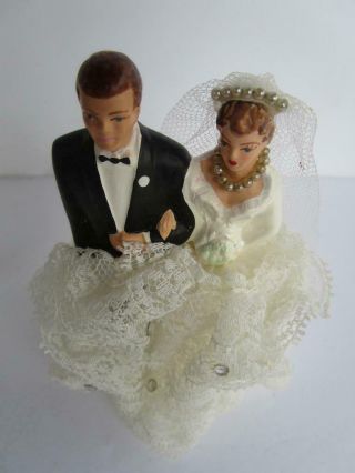 Vintage Coast Novelty Bride Groom Wedding Cake Topper Figurine 4