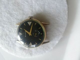 Vintage Bulova 10kt Gold Filled Mechanical Watch - Not - Missing Band