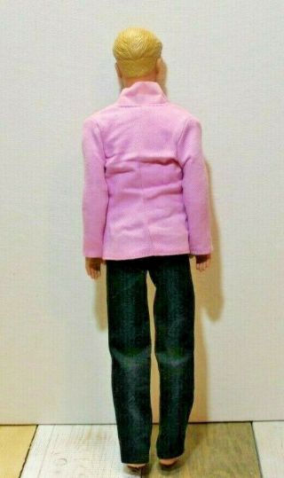 Vintage KEN doll Mattel inc 1968 Pink Tux W/ 2007 KEN HEAD 2