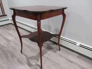 One Of A Kind - Antique Vintage Chippendale Style End Table