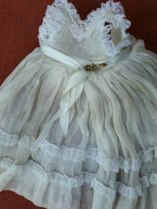 Vintage Madame Alexander Lissy Doll 11 " 1950s Dress Tagged Lissy