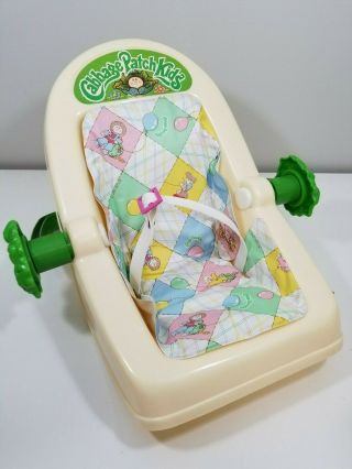 1983 Cabbage Patch Kids Doll 3 - Position Rocker Carrier Baby Seat Cpk Vintage Toy