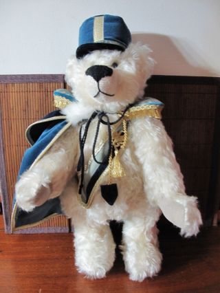 Hermann Emperor Franz Joseph 18 " Mohair Jointed Teddy Bear Growler