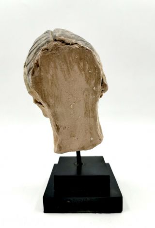 ATTRACTIVE GANDHARA CULTURE CA.  100 AD STUCCO HEAD OF A PRINCE - RARE - R529 3