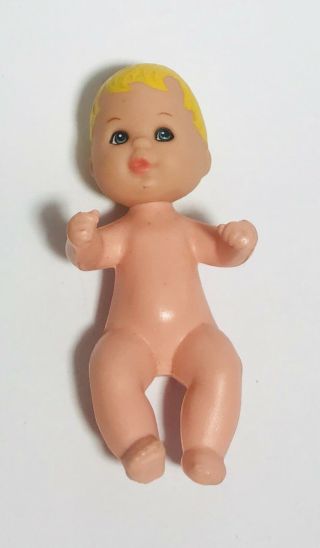Vintage 1973 Mattel Barbie Happy Family Baby Doll Figure Blonde