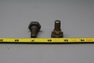 ANTIQUE MOTORCYCLE INDIAN HEDSTROM POWERPLUS SCOUT101 REAR STAND NOS BOLTS 3