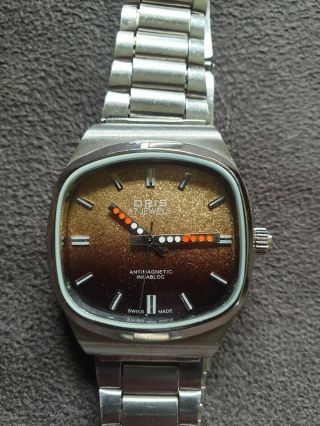 Vintage Oris Antimagnetic Incabloc Hand - Winding 17 Jewel Watch