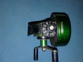 VINTAGE JOHNSON CENTURY 100 - A REEL,  MADE IN U.  S.  A. 3
