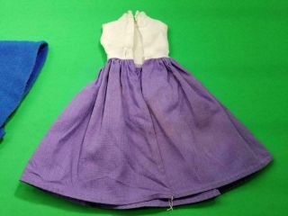 Horsman Mary Poppins Doll Outfit Dress & Coat Vintage 1960 ' s 4