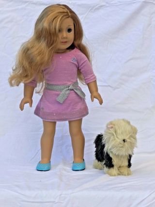 American Girl Doll,  Truly Me With Outfits And Dog