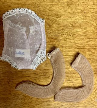 VOGUE JILL Doll Lingerie Bra Panties Stockings Petticoat Tagged Fits 10 1/2” 6